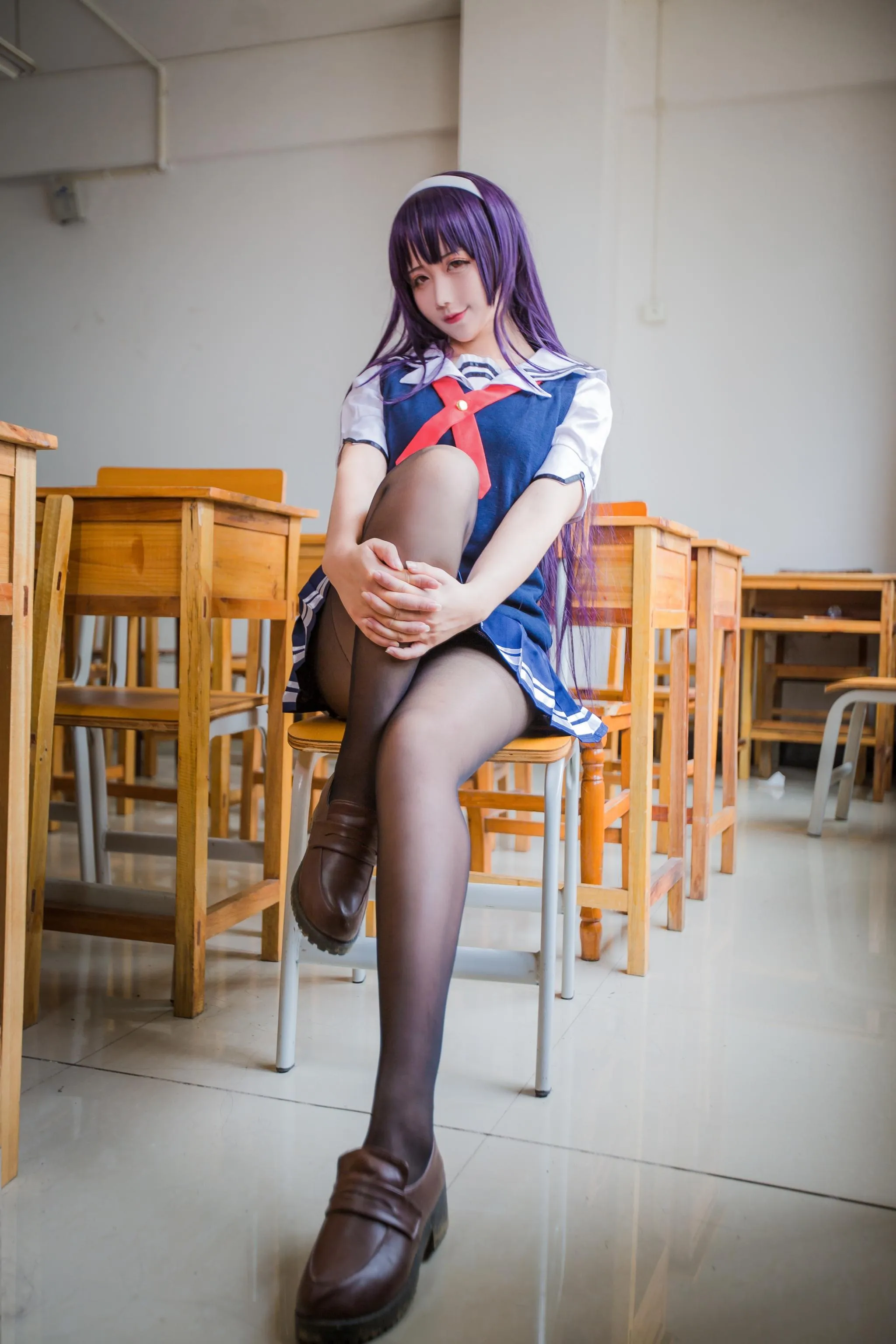 NO.44 九曲Jean-霞之丘诗羽夏季校服 [40P]插图3